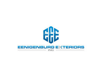 Eenigenburg Exteriors Inc logo design by arturo_