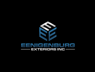 Eenigenburg Exteriors Inc logo design by bomie