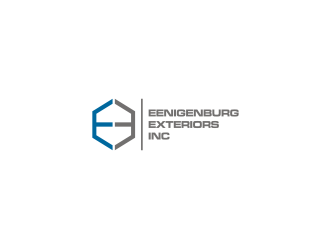 Eenigenburg Exteriors Inc logo design by rief