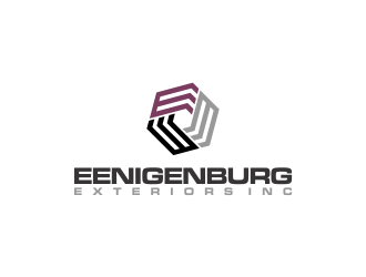 Eenigenburg Exteriors Inc logo design by oke2angconcept