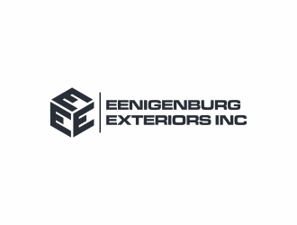 Eenigenburg Exteriors Inc logo design by ammad