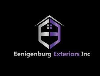 Eenigenburg Exteriors Inc logo design by Webphixo