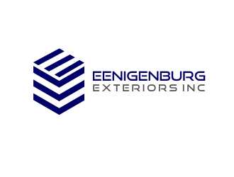 Eenigenburg Exteriors Inc logo design by rdbentar