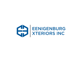 Eenigenburg Exteriors Inc logo design by L E V A R