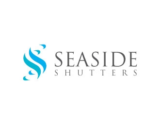 Seaside Shutters logo design by bezalel