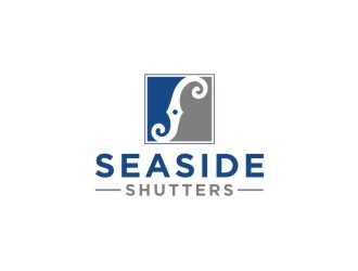 Seaside Shutters logo design by bricton