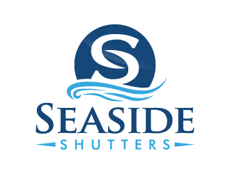 Seaside Shutters logo design by akilis13
