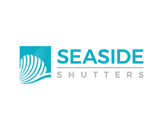 Seaside Shutters logo design by akilis13