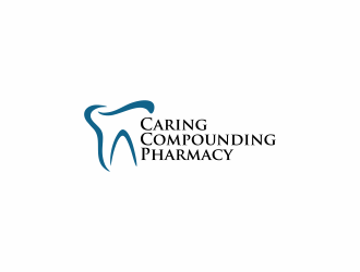 Caring Compounding Pharmacy logo design by hopee