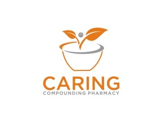 Caring Compounding Pharmacy logo design by bricton