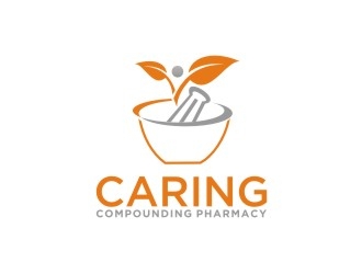 Caring Compounding Pharmacy logo design by bricton