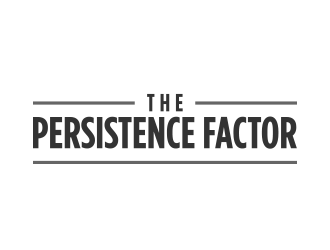 The Persistence Factor logo design by Inlogoz