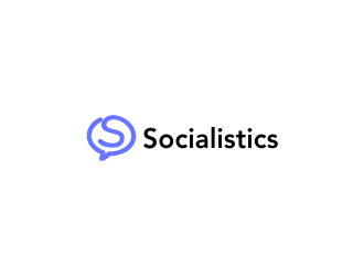 Socialistics logo design by oke2angconcept