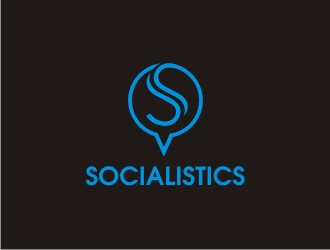 Socialistics logo design by hallim