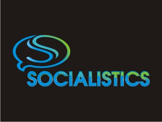 Socialistics logo design by hallim