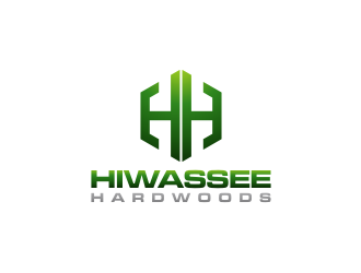 Hiwassee Hardwoods logo design by dewipadi