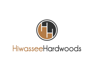 Hiwassee Hardwoods logo design by BrightARTS