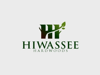 Hiwassee Hardwoods logo design by dasigns