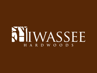Hiwassee Hardwoods logo design by mletus