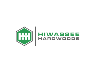 Hiwassee Hardwoods logo design by johana