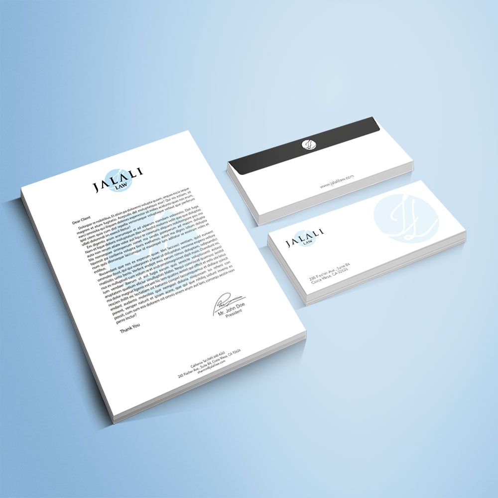 JALALI LAW logo design by Kindo