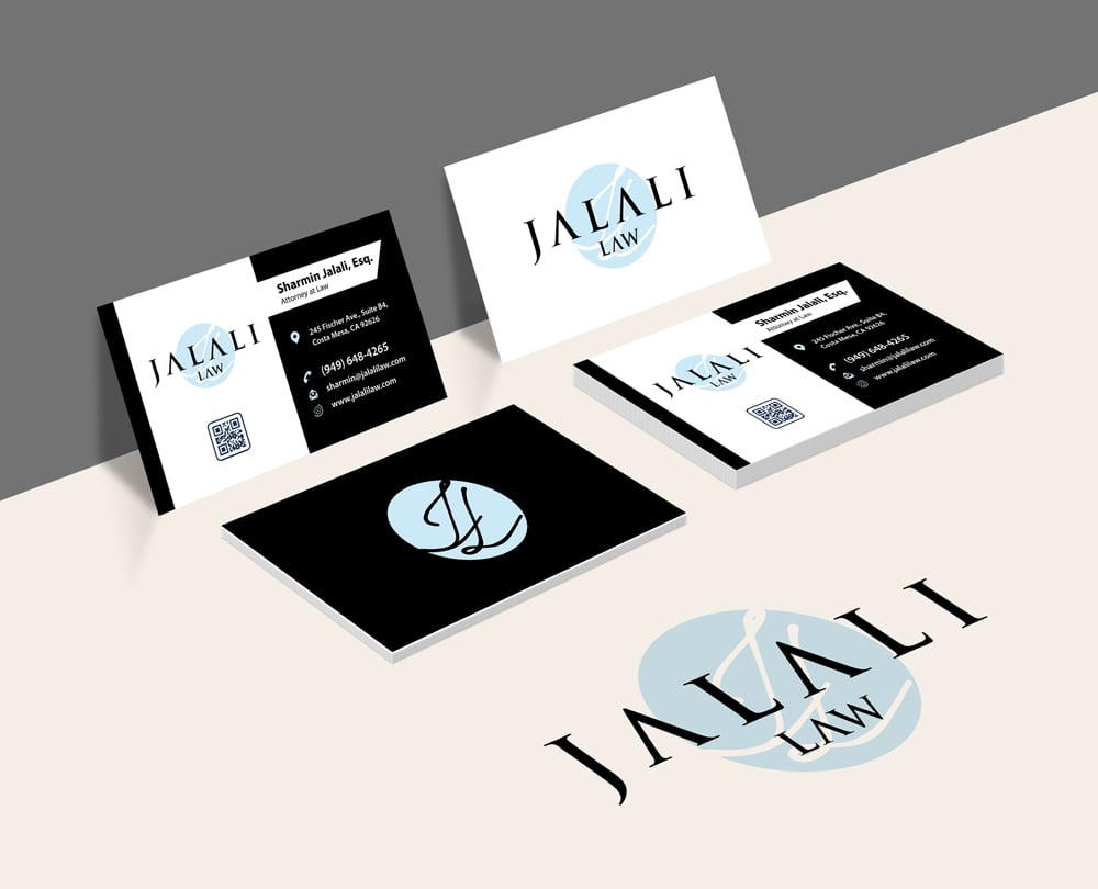 JALALI LAW logo design by abss
