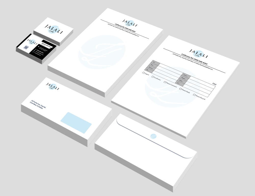 JALALI LAW logo design by abss