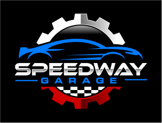 Speedway Garage logo design by mutafailan