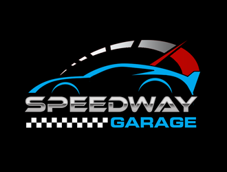 Speedway Garage logo design by kunejo