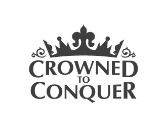 Crowned to Conquer logo design by daywalker