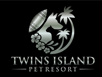Twins Island Pet Resort logo design by shere