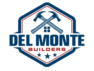 Del Monte Builders logo design by jaize