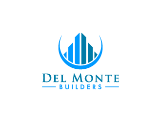 Del Monte Builders logo design by pencilhand