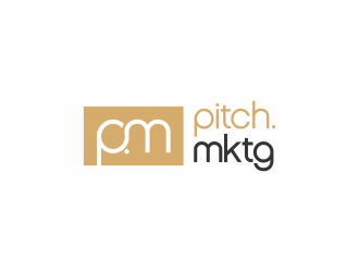 pitch.mktg logo design by ammad