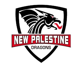 New Palestine Dragons logo design by bougalla005
