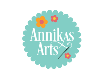 Annikas Arts logo design by logolady