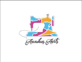 Annikas Arts logo design by sidiq384
