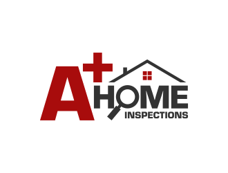 A+ (or A plus)  Home Inspections LLC logo design by ingepro