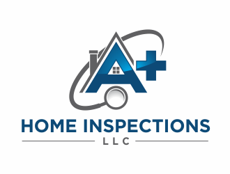 A+ (or A plus)  Home Inspections LLC logo design by agus