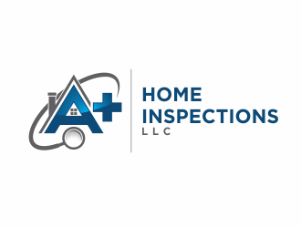 A+ (or A plus)  Home Inspections LLC logo design by agus