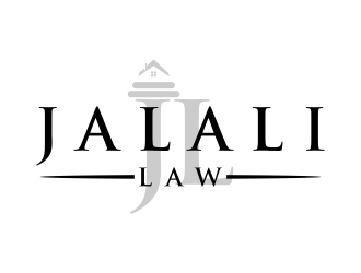 JALALI LAW logo design by IrvanB