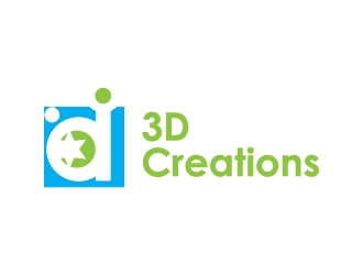 3D Creations logo design by bcendet