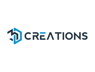 3D Creations logo design by Thoks