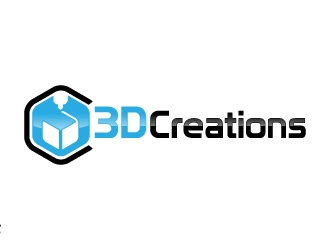3D Creations logo design by jaize