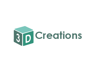 3D Creations logo design by studiosh