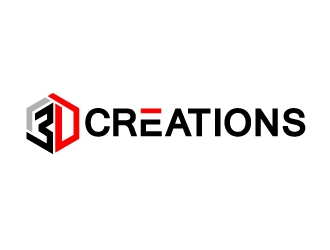 3D Creations logo design by nexgen