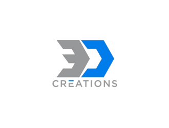 3D Creations logo design by sheilavalencia