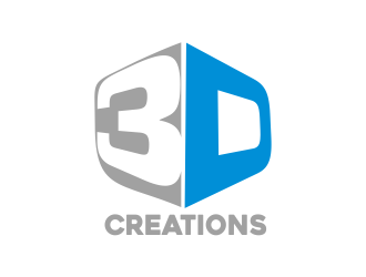 3D Creations logo design by Greenlight