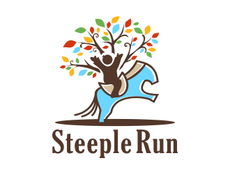 Steeple Run  logo design by mikael