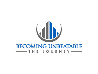 becoming unbeatable - the journey logo design by pencilhand